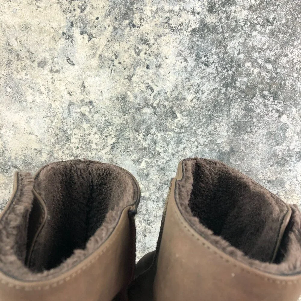 Skechers Women's Size 7 Keepsakes 2.0 Upland Brown Faux Fur Lined Boots 48805TX